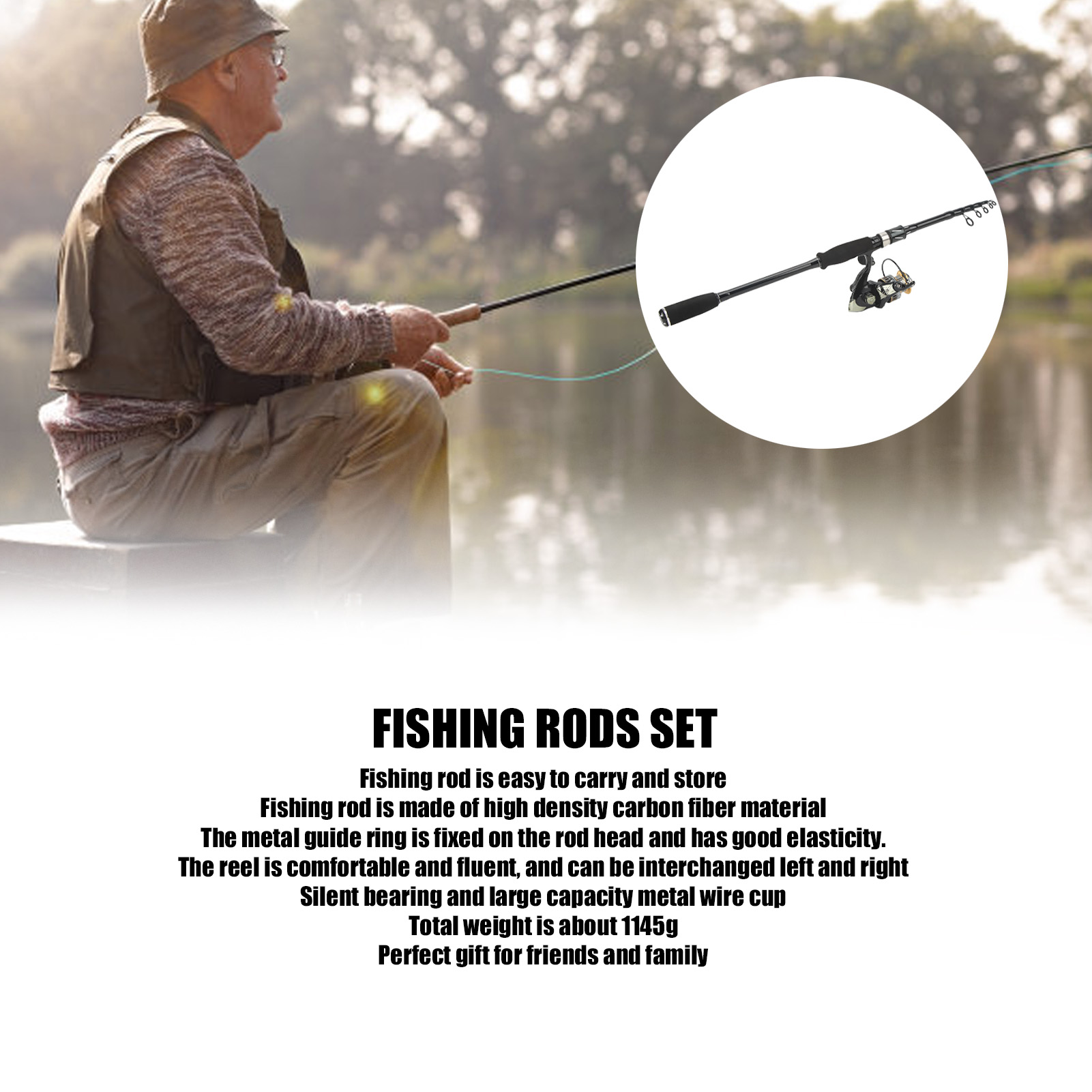 Fishing Rod Combo - Набор для рыбалки: удилище и катушка,