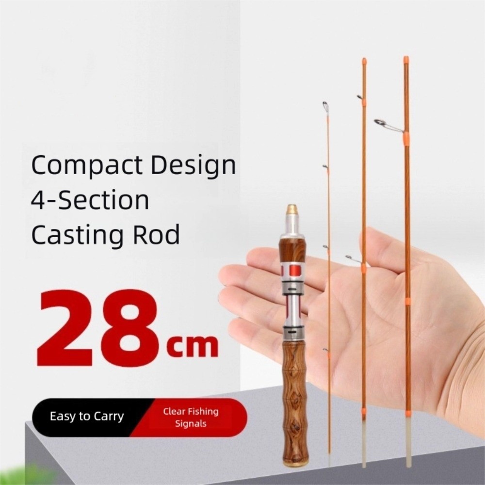 Fishing Rod Ice - 4-секционная спиннинговая удочка UL Power, 1,4