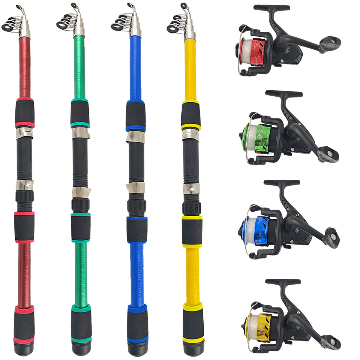 Мини-телескопическая удочка дл – обзор и цена Fishing Rod Combo
