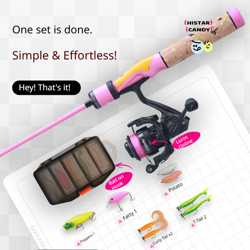 HASIDA – Полный комплект для р – обзор и цена Fishing Rod Combo